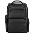 Кожаный рюкзак для ноутбука Santiago, черный - Фото 2