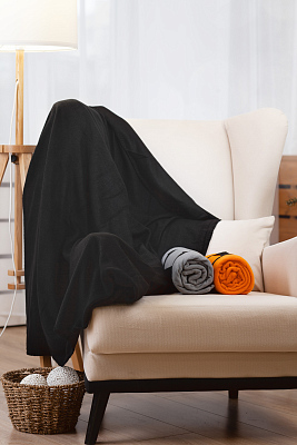 Плед "Байкал", черный