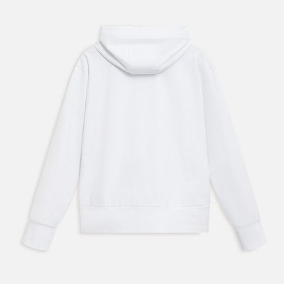 Худи с капюшоном, унисекс  ALEX белый, размер M