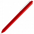 Ручка шариковая Pigra P03 Mat, красная с белым - Фото 3