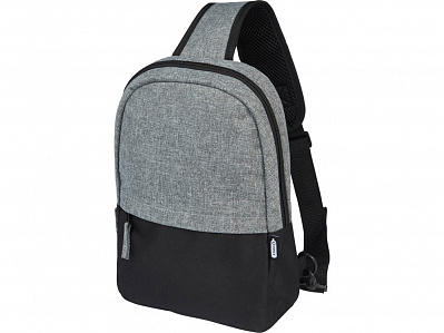 Двухцветная сумка на одно плечо Reclaim (Серый яркий)