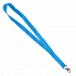 Ланъярд NECK, голубой, полиэстер, 2х50 см - Фото 1