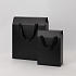 Подарочная коробка-пакет универсальная большая, черная - Фото 4