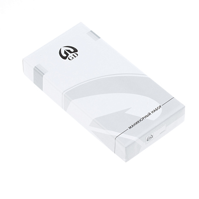 Маникюрный набор GD, 5 пр. Футляр: искусcтвенная кожа, цвет желтый