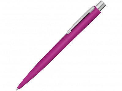 Ручка шариковая металлическая Lumos Gum soft-touch (Розовый)