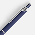 Ручка шариковая Chromos Soft Touch, синяя - Фото 3