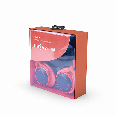 Наушники беспроводные Rombica MySound BH-15 Orange