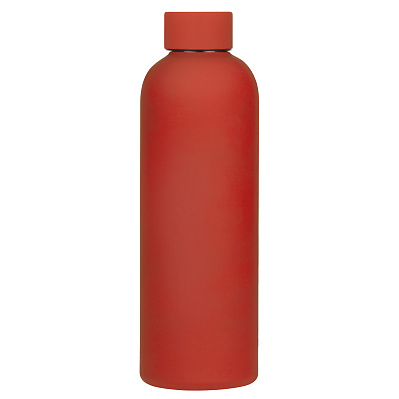 Термобутылка вакуумная герметичная Prima, красная (Красный)