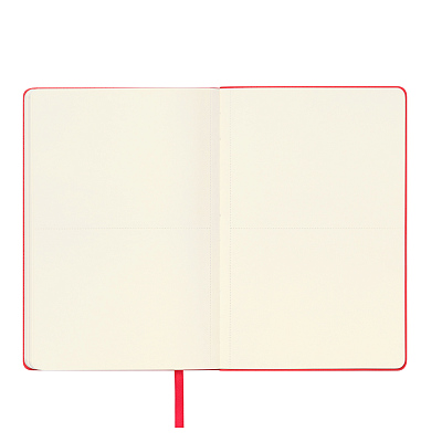 Ежедневник Спарк (Spark) недатированный, красный (с упаковкой, со стикерами)