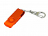 USB 2.0- флешка промо на 4 Гб с поворотным механизмом и однотонным металлическим клипом - Фото 1