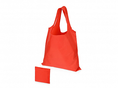 Складная сумка Reviver из переработанного пластика (Красный)