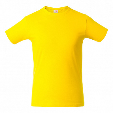 Футболка мужская Heavy, желтая (Желтый)