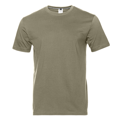 Футболка унисекс без бокового шва STAN хлопок 160, 02 (Оливковый хаки)