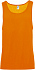 Майка унисекс Jamaica 120, оранжевый неон - Фото 1