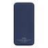 Внешний аккумулятор с подсветкой Luce 10000 mAh, синий - Фото 5