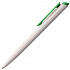Ручка шариковая Senator Dart Polished, бело-зеленая - Фото 2