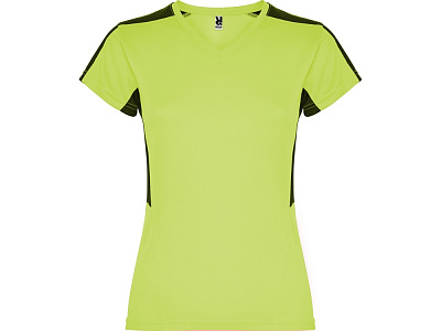 Спортивная футболка Suzuka женская (Лаймовый пунш/черный)