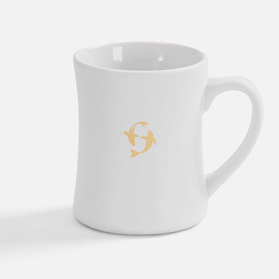 Кружка Gratia, белая