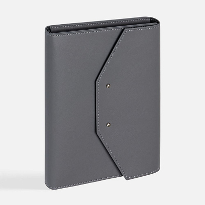 Ежедневник-органайзер Clean Slate, недатированный, серый