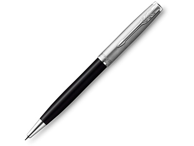 Ручка шариковая Parker Sonnet (Черный, серебристый)