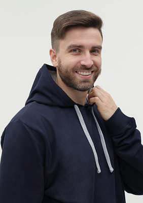 Худи унисекс STAN футер без начёса 260, 23