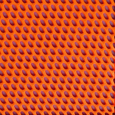Заготовка из крупной сетки Rete, M, оранжевый неон