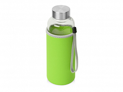 Бутылка для воды Pure c чехлом (Зеленое яблоко)