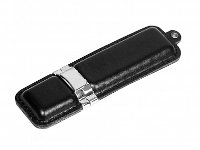 USB 2.0- флешка на 8 Гб классической прямоугольной формы (Черный/серебристый)
