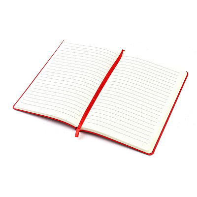 Блокнот A5 Molto в мягком переплёте, красный