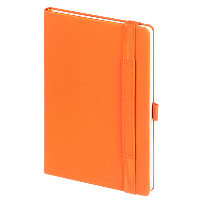 Ежедневник Альфа (Alpha) недатированный, оранжевый/оранжевый