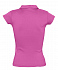 Рубашка поло женская без пуговиц Pretty 220, ярко-розовая - Фото 2