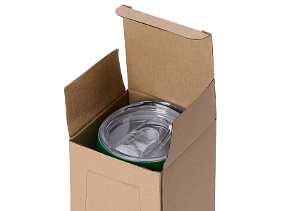 Вакуумная термокружка Sense Gum, непротекаемая крышка, soft-touch