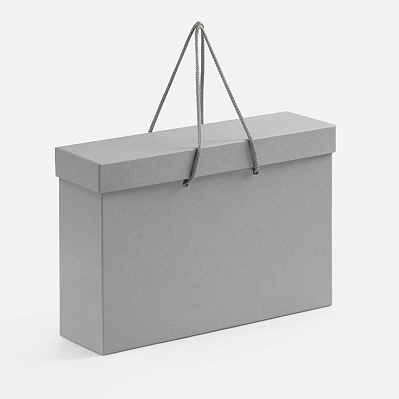 Коробка Handgrip, горизонтальная, серая (Серый)