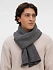 Шарф Laconi, темно-серый меланж - Фото 6