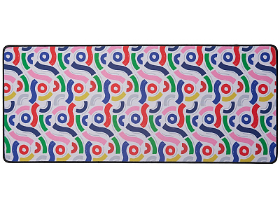 Настольный коврик для мышки и клавиатуры с возможностью полноцветной печати