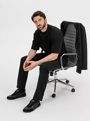 Футболка оверсайз Big Boss, черная