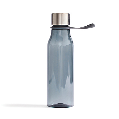 Бутылка для воды VINGA Lean из тритана, 600 мл (Темно-серый;)