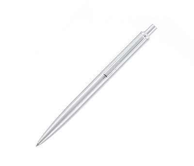 Ручка шариковая Pierre Cardin EASY. Цвет - серебристый.  Упаковка Е