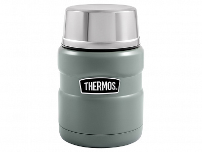 Термос для еды с ложкой Thermos King-SK3000 (Зеленый)