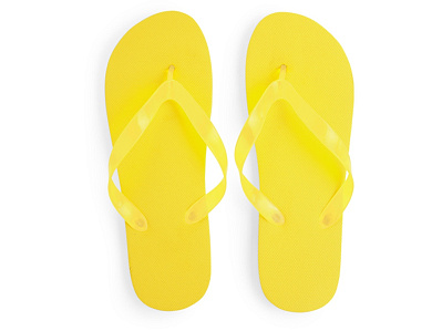 Пляжные шлепанцы KALAY (Желтый)