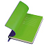 Бизнес-блокнот "Funky" A5, фиолетовый с зеленым форзацем, мягкая обложка, в линейку - Фото 4