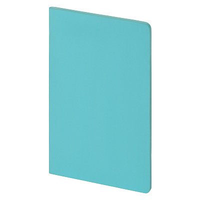 Блокнот Альфа Слим (Alpha slim), лазурный