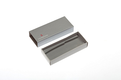 Коробка для ножей VICTORINOX 111 мм толщиной до 3 уровней картонная серебристая