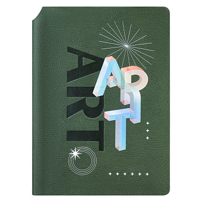 Ежедневник Молто (Molto) недатированный, красный