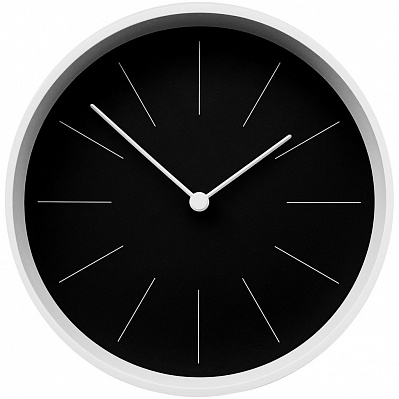 Часы настенные Berne, черные (Черный)