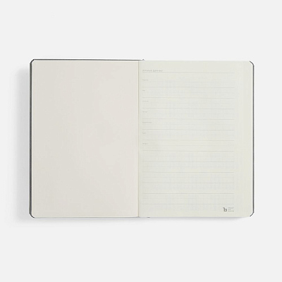 Ежедневник Urban Metal, недатированный, серый