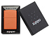 Зажигалка ZIPPO Classic с покрытием Orange Matte - Фото 6