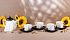 Набор чайный на 4 персоны "Соната", белый/черный - Фото 2