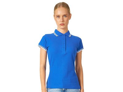 Рубашка поло Erie женская (Синий классический/белый)