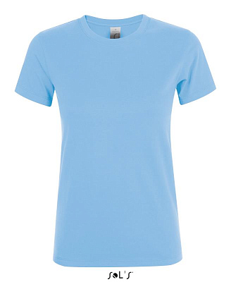 Фуфайка (футболка) REGENT женская,Голубой S